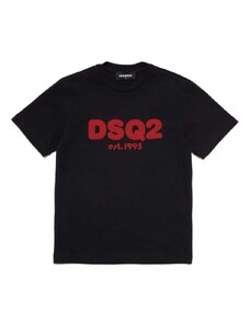 DSQUARED KIDS T-shirt nera DSQ2 est.1995