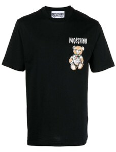 MOSCHINO T-shirt nera mini Teddy Bear