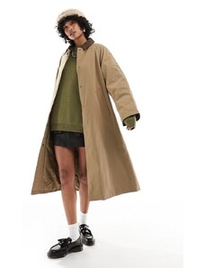 Only - Trench a coste color cammello-Neutro