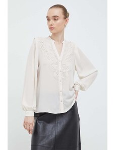 Bruuns Bazaar camicia donna colore beige