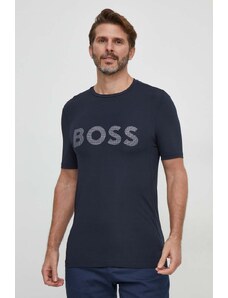 Boss Green t-shirt uomo colore blu