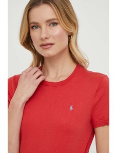 Polo Ralph Lauren t-shirt donna colore rosso