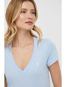Polo Ralph Lauren t-shirt in cotone colore blu