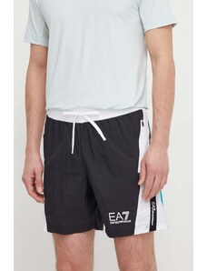 EA7 Emporio Armani pantaloncini uomo colore nero