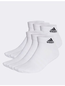 adidas performance - Sportswear - Confezione da 6 paia di calzini ammortizzati alla caviglia bianchi-Bianco