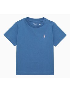 Polo Ralph Lauren T-shirt azzurra in cotone