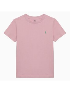 Polo Ralph Lauren T-shirt rosa in cotone