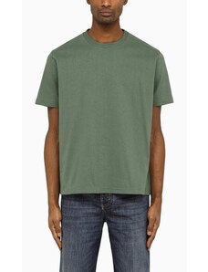 Bottega Veneta T-shirt verde in jersey di cotone