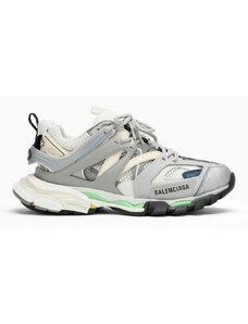 Balenciaga Sneaker Track grigia/blu/verde in mesh e nylon