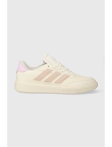 adidas sneakers COURTBLOCK colore beige IF6508