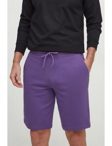 United Colors of Benetton pantaloncini in cotone colore violetto