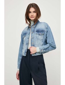Patrizia Pepe giacca di jeans donna colore blu