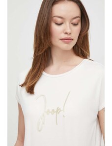 Joop! t-shirt donna colore beige