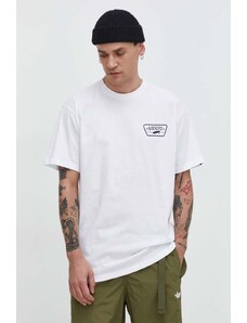 Vans t-shirt in cotone uomo colore bianco