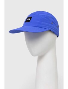 The North Face berretto da baseball colore blu con applicazione