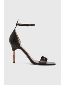 AllSaints sandali in pelle Betty Sandal colore nero WF568Z
