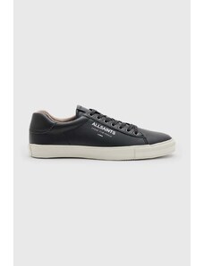 AllSaints sneakers in pelle Underground Leather Low colore nero MF705X