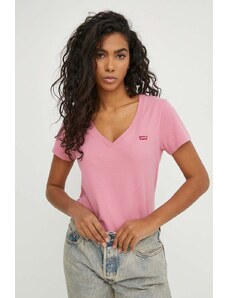 Levi's t-shirt in cotone donna colore rosa