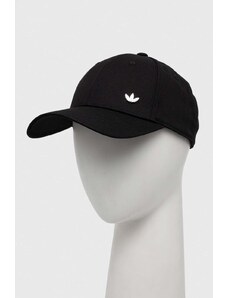 adidas Originals berretto da baseball in cotone colore nero IS2998