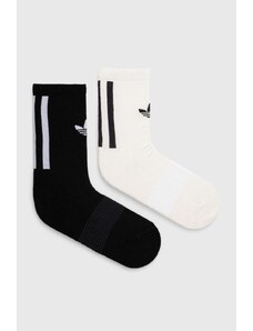 adidas Originals calzini con aggiunta cachemire pacco da 2 colore bianco IR5731