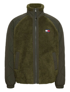 TOMMY JEANS GIACCA IN SHERPA E NYLON