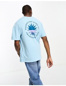 Quiksilver - Fading Sun - T-shirt azzurra-Blu