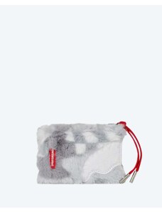 SPRAYGROUND White 3 AM Fur Wallet