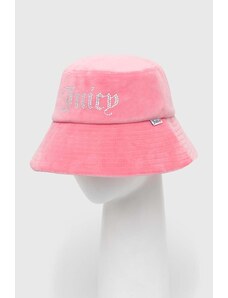 Juicy Couture cappello di velluto colore rosa