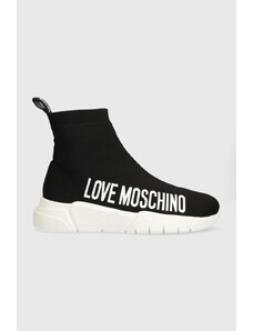 Love Moschino sneakers colore nero JA15433G1IIZ6000