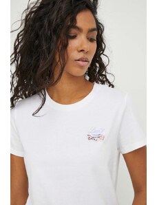 Levi's t-shirt in cotone donna colore beige