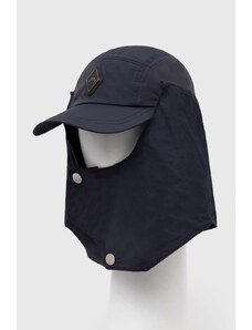 A-COLD-WALL* berretto da baseball Diamond Hooded Cap colore blu navy con applicazione ACWUA199