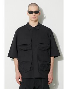 Y-3 camicia Short Sleeve Pocket Shirt uomo colore nero IV5657