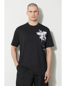 Y-3 t-shirt in cotone Graphic Short Sleeve Tee 1 uomo colore nero IN4353