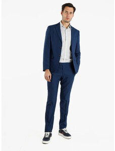 New Marshll Completo Elegante Uomo Blazer Blu Taglia 50