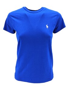 Ralph Lauren T-shirt donna mezza manica bluette