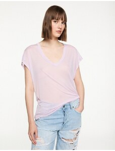 Dondup T-shirt donna in jersey rosa