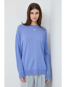 MAX&Co. maglione in lana donna colore blu