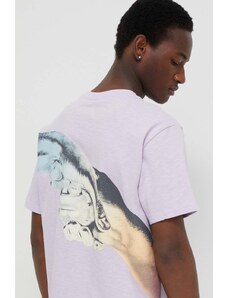 Filling Pieces t-shirt in cotone uomo colore violetto