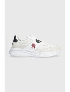 Tommy Hilfiger sneakers MODERN RUNNER MIX colore bianco FM0FM04937