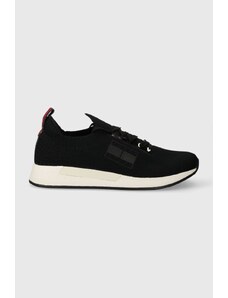 Tommy Jeans sneakers TJM ELEVATED RUNNER KNITTED colore nero EM0EM01382