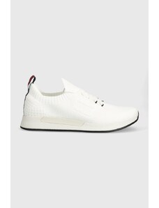 Tommy Jeans sneakers TJM ELEVATED RUNNER KNITTED colore bianco EM0EM01382