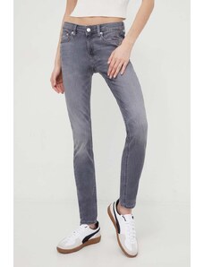 Tommy Jeans jeans Sophie donna colore grigio