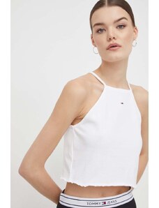 Tommy Jeans top donna colore bianco
