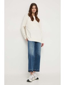 MAX&Co. maglione in misto lana donna colore beige