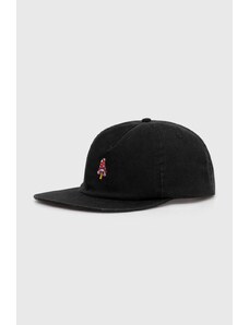 Quiksilver berretto da baseball in cotone colore nero