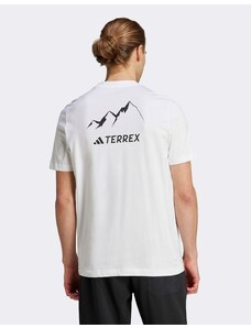 adidas performance adidas - Terrex Outdoor - T-shirt bianca-Bianco