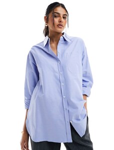 Vero Moda - Aware - Camicia Oxford oversize blu