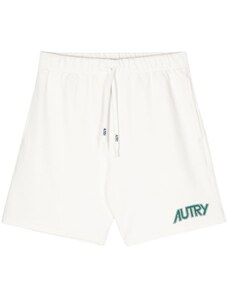 Autry Short bianco in cotone