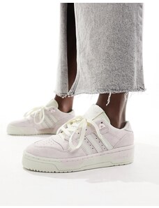 adidas Originals - Rivalry - Sneakers beige e bianco sporco-Viola