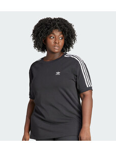 adidas Originals adidas Plus - T-shirt nera con 3 strisce-Nero